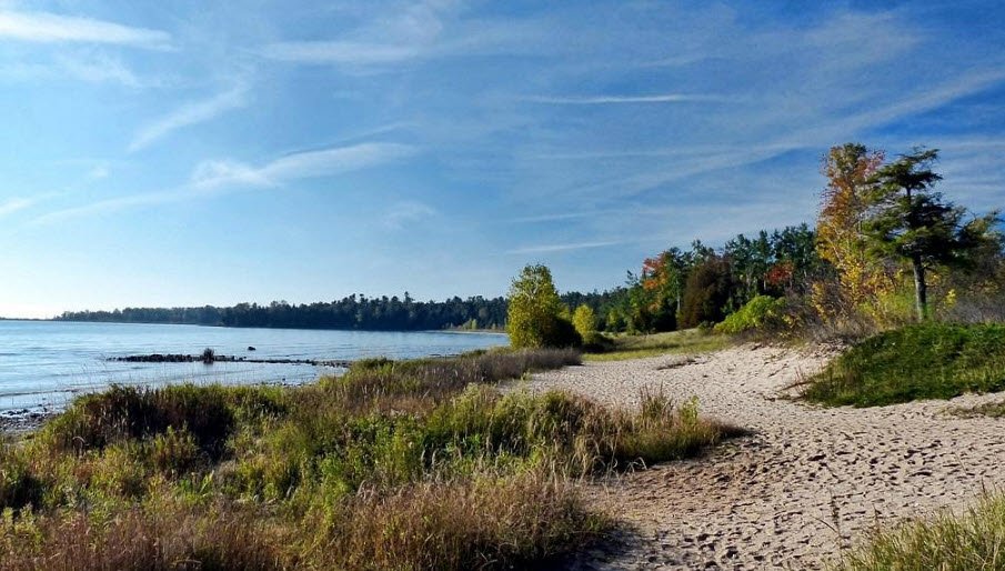 Newport State Park, Wisconsin, USA